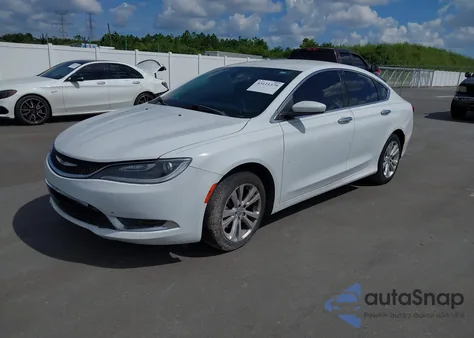 2015 Chrysler 200 Limited from USA, damaged, VIN 1C3CCCAB6FN747964